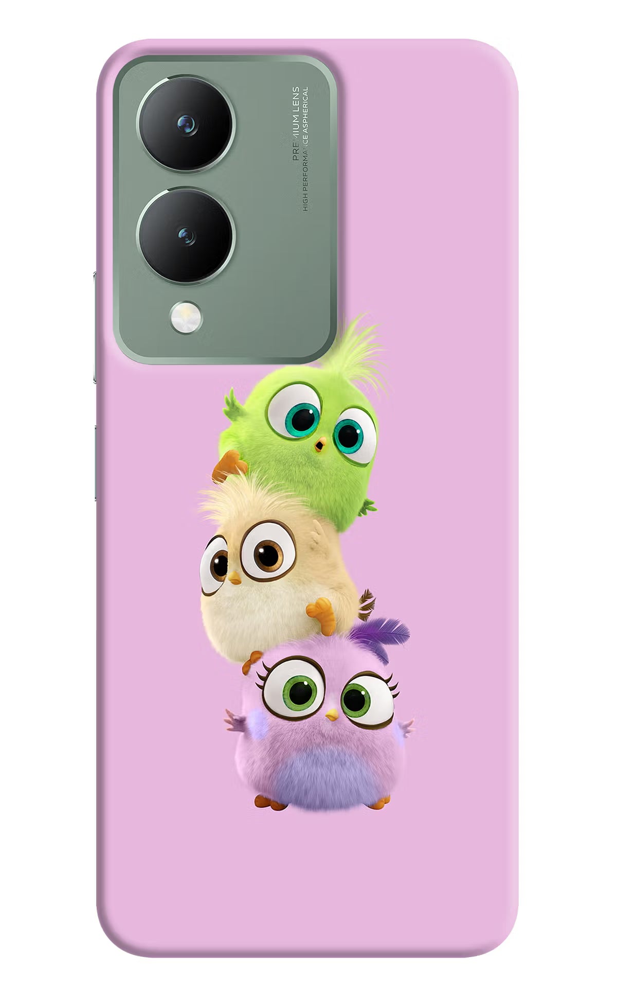 Cute Little Birds Case for Vivo Y17s by Casekaro
