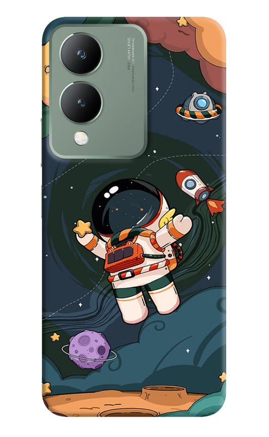 Cartoon Astronaut Case for Vivo Y17s