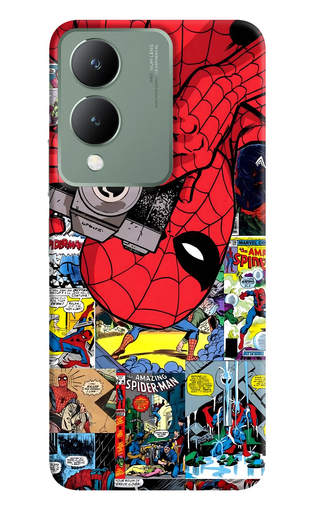 Spider Man Case for Vivo Y17s by Casekaro