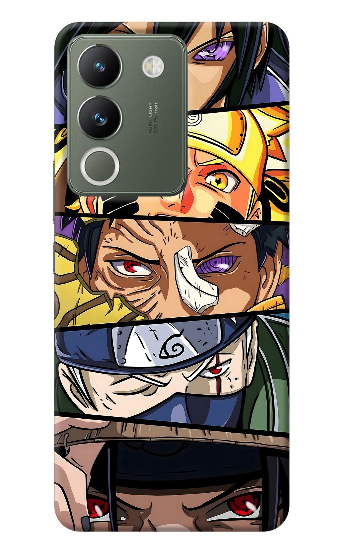 Naruto Character Vivo Y200 5G Back Cover