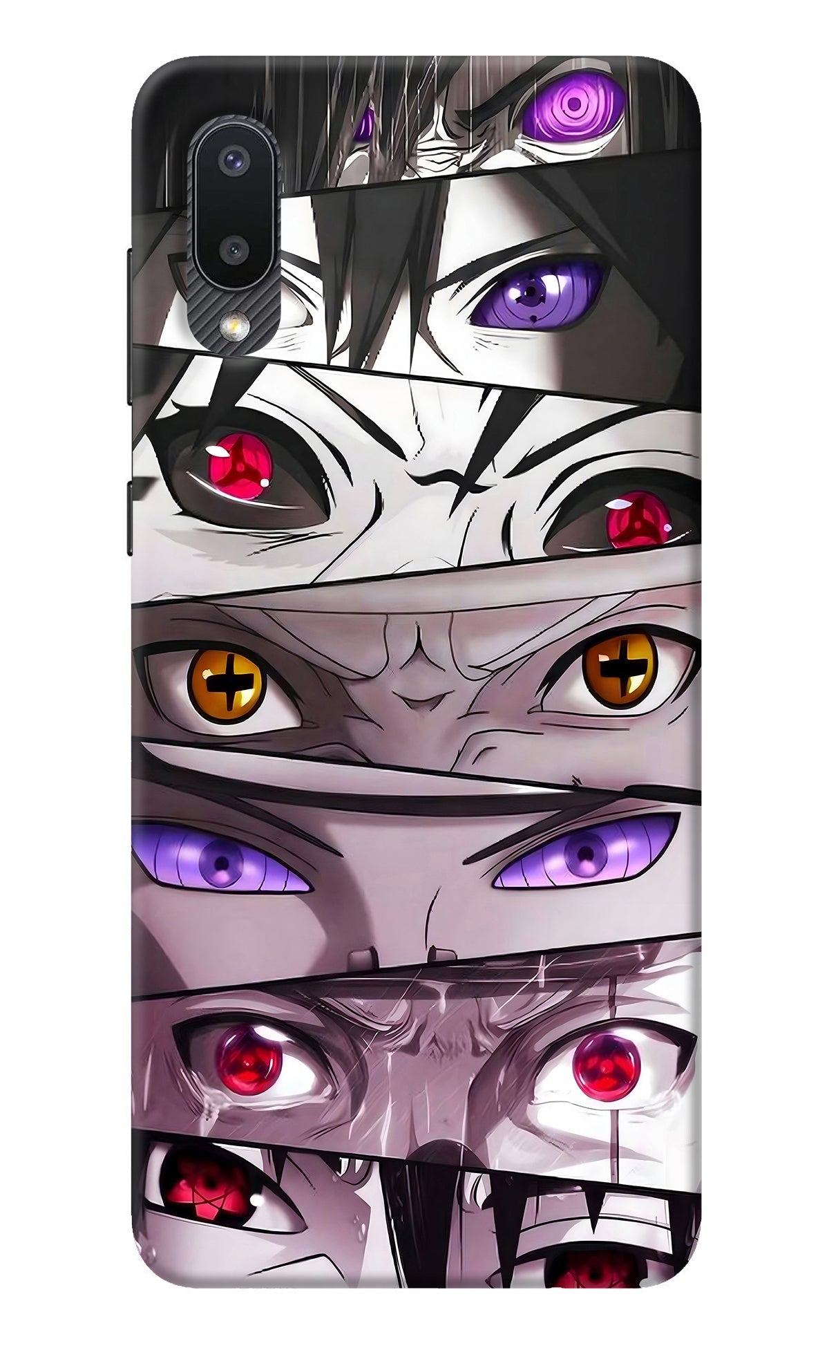 Naruto Anime Samsung M02 Back Cover