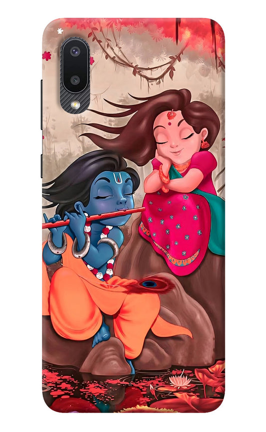 Radhe Krishna Samsung M02 Back Cover