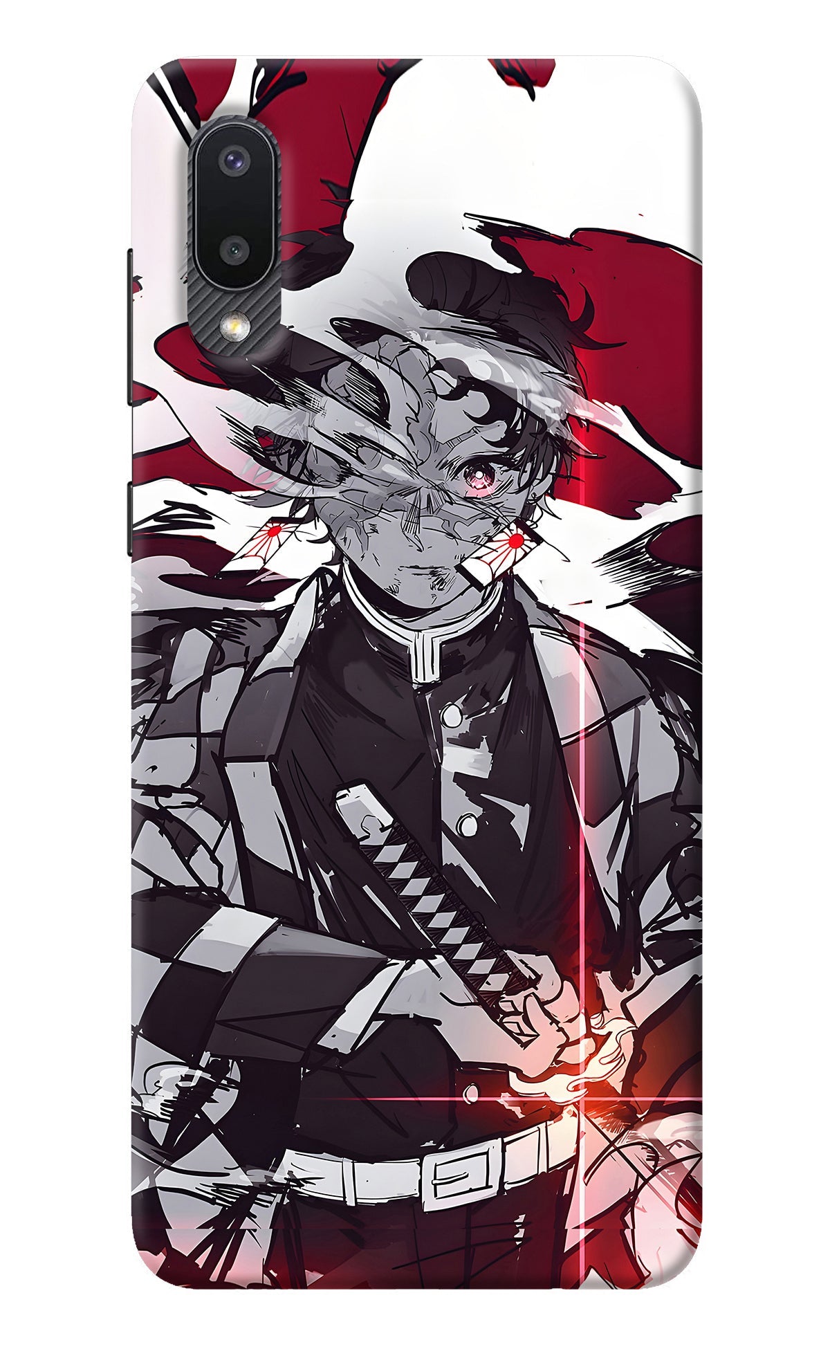 Demon Slayer Samsung M02 Back Cover