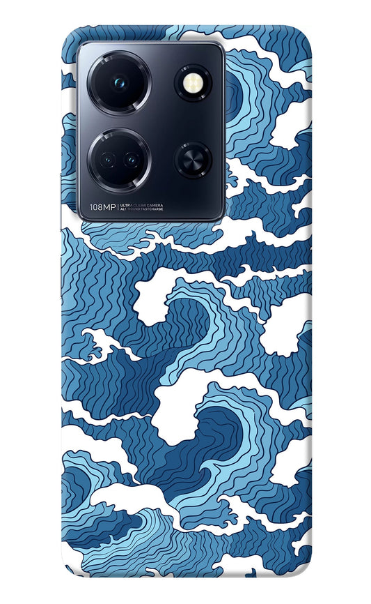 Blue Waves Infinix Note 30 5g Back Cover