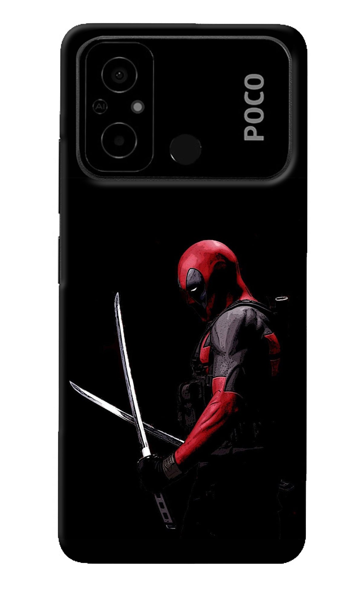 Deadpool Poco C55 Back Cover