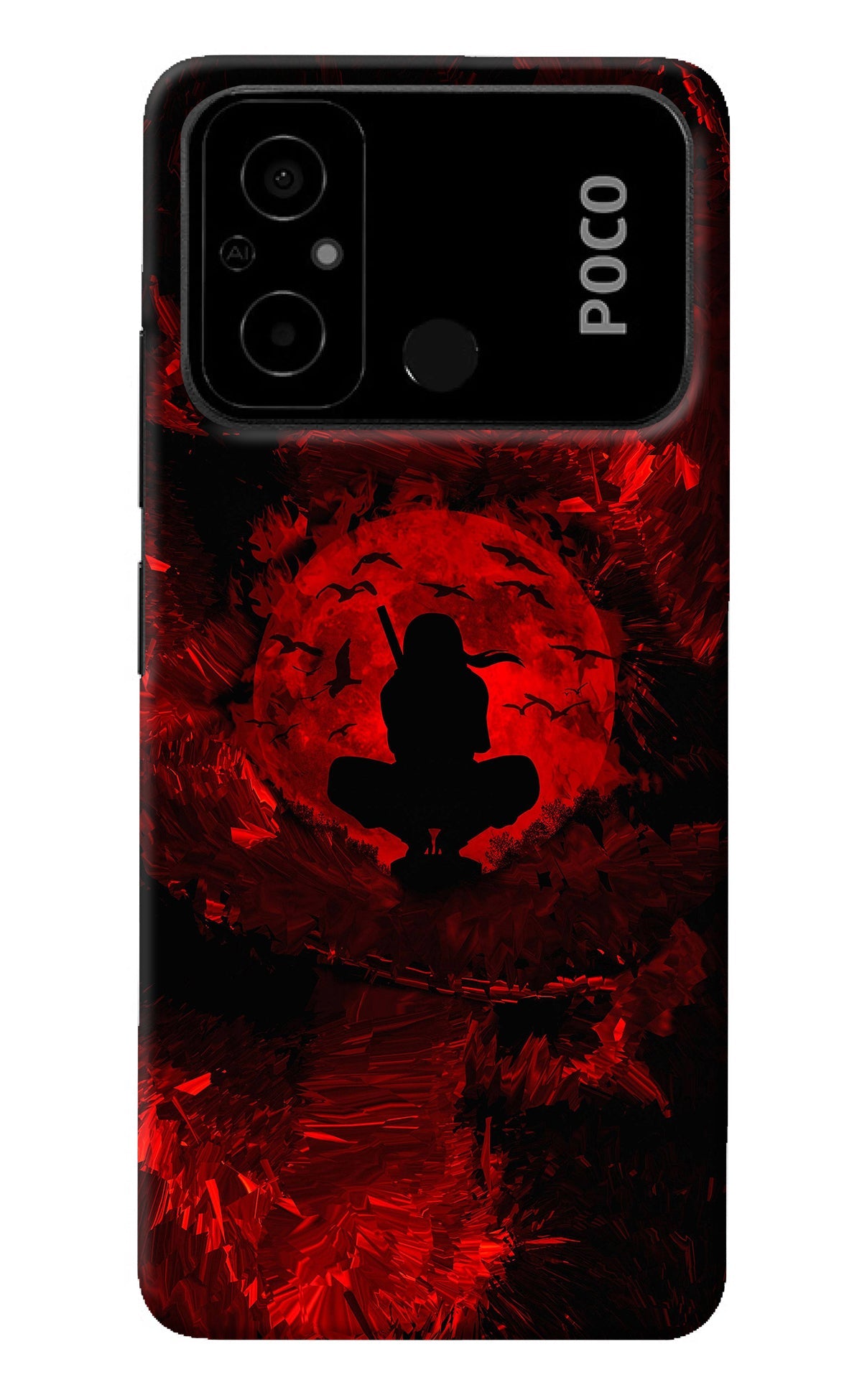 Itachi Uchiha Poco C55 Back Cover