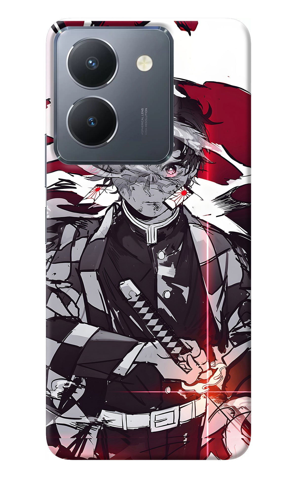 Demon Slayer Vivo Y36 Back Cover