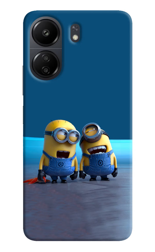 Minion Laughing Case for Poco C65 by Casekaro