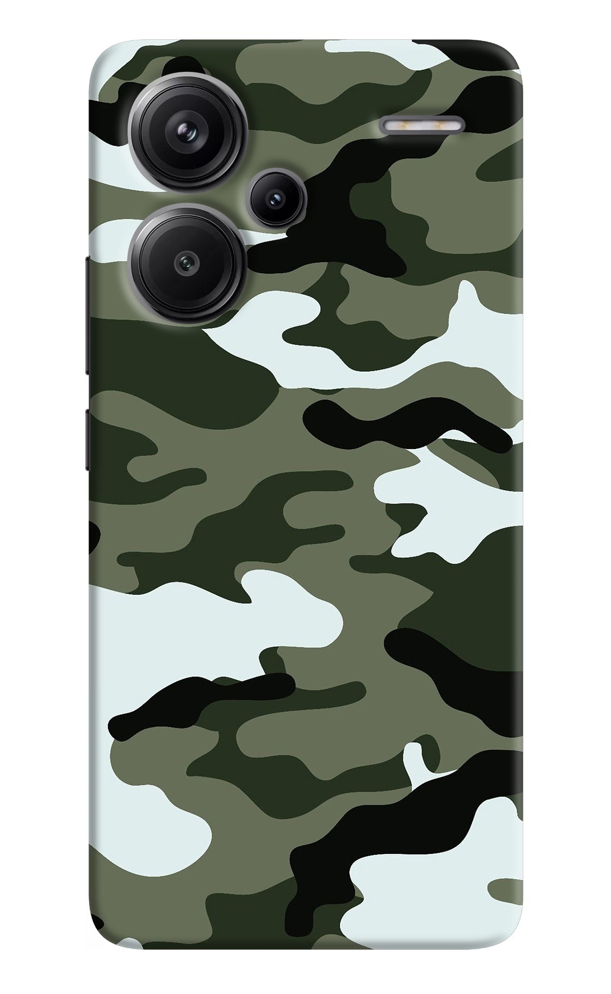 Camouflage Redmi Note 13 Pro+ 5G Back Cover