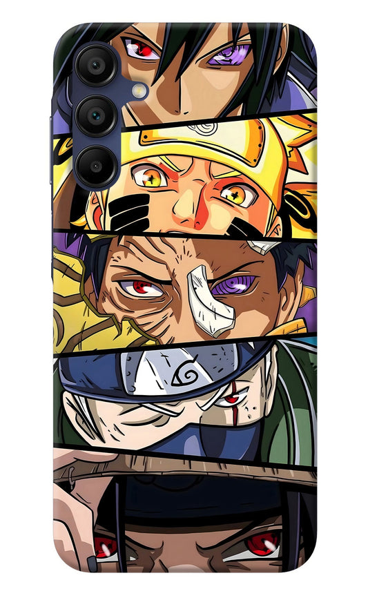 Naruto Character Samsung A15 5G Back Cover