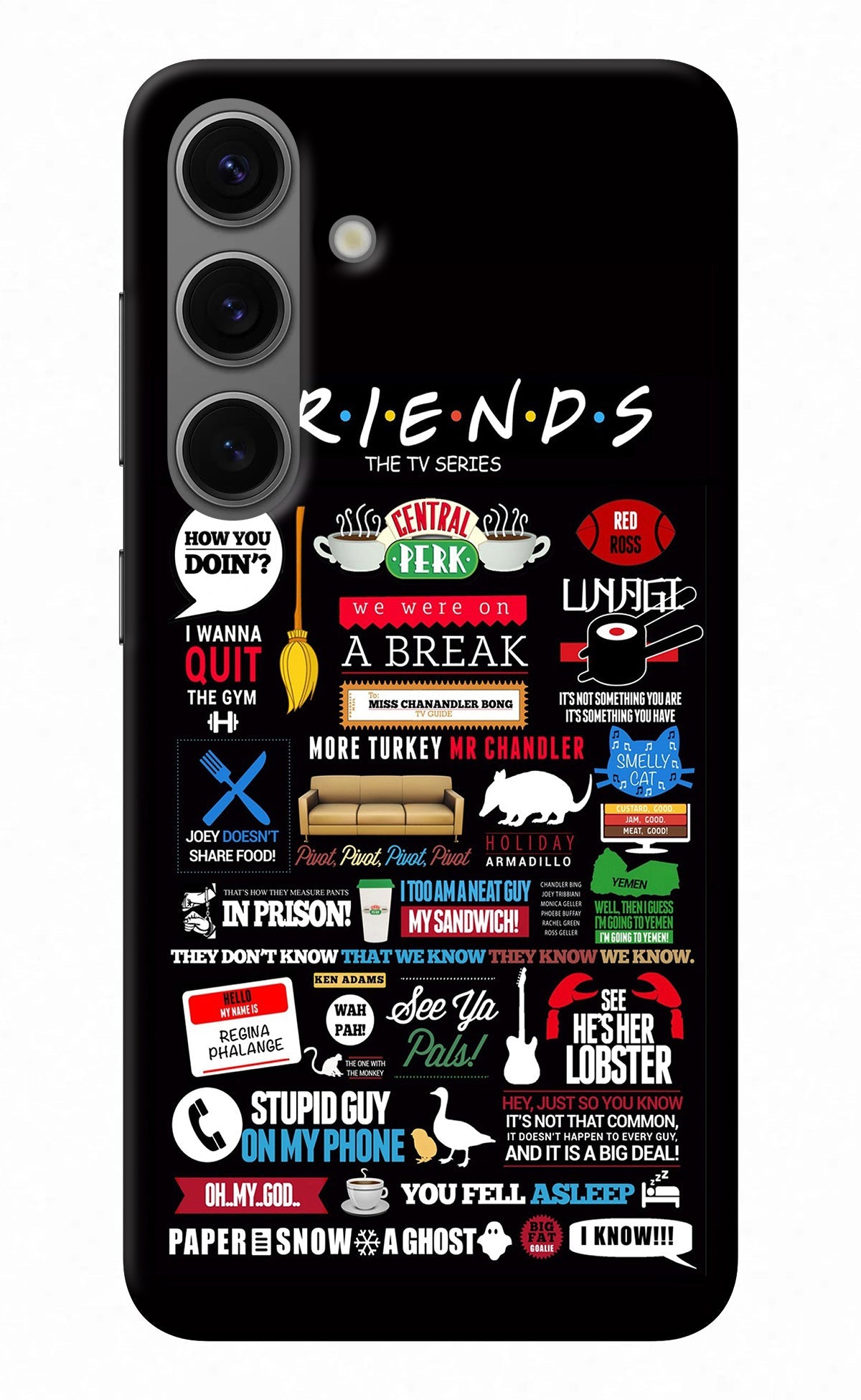 FRIENDS Samsung S24 Back Cover