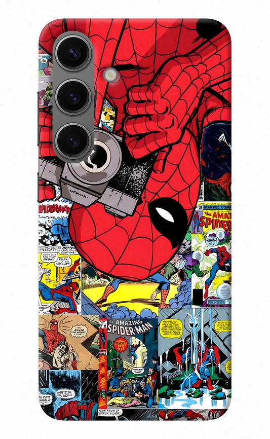 Spider Man Samsung S24 Plus Back Cover