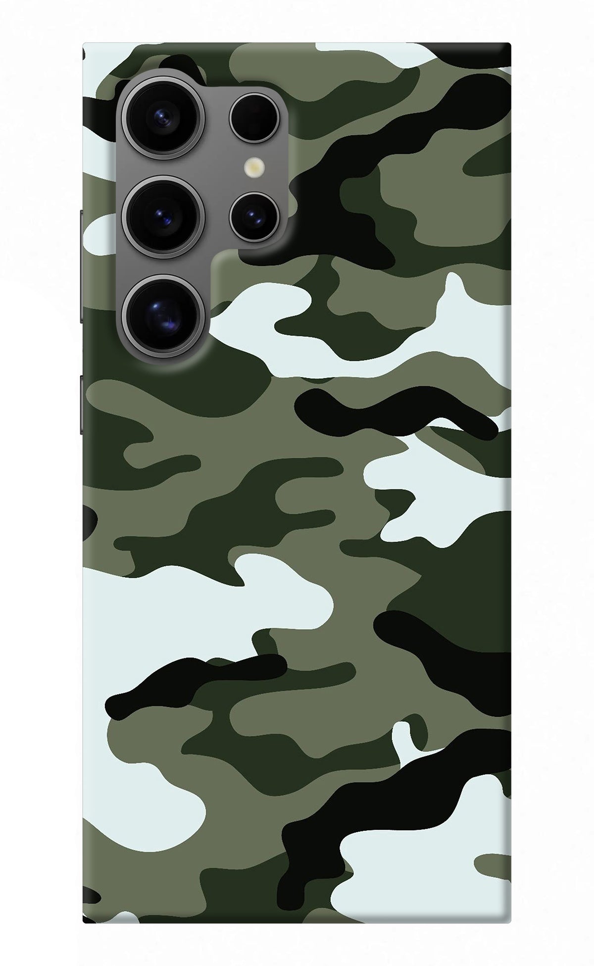 Camouflage Samsung S24 Ultra Back Cover