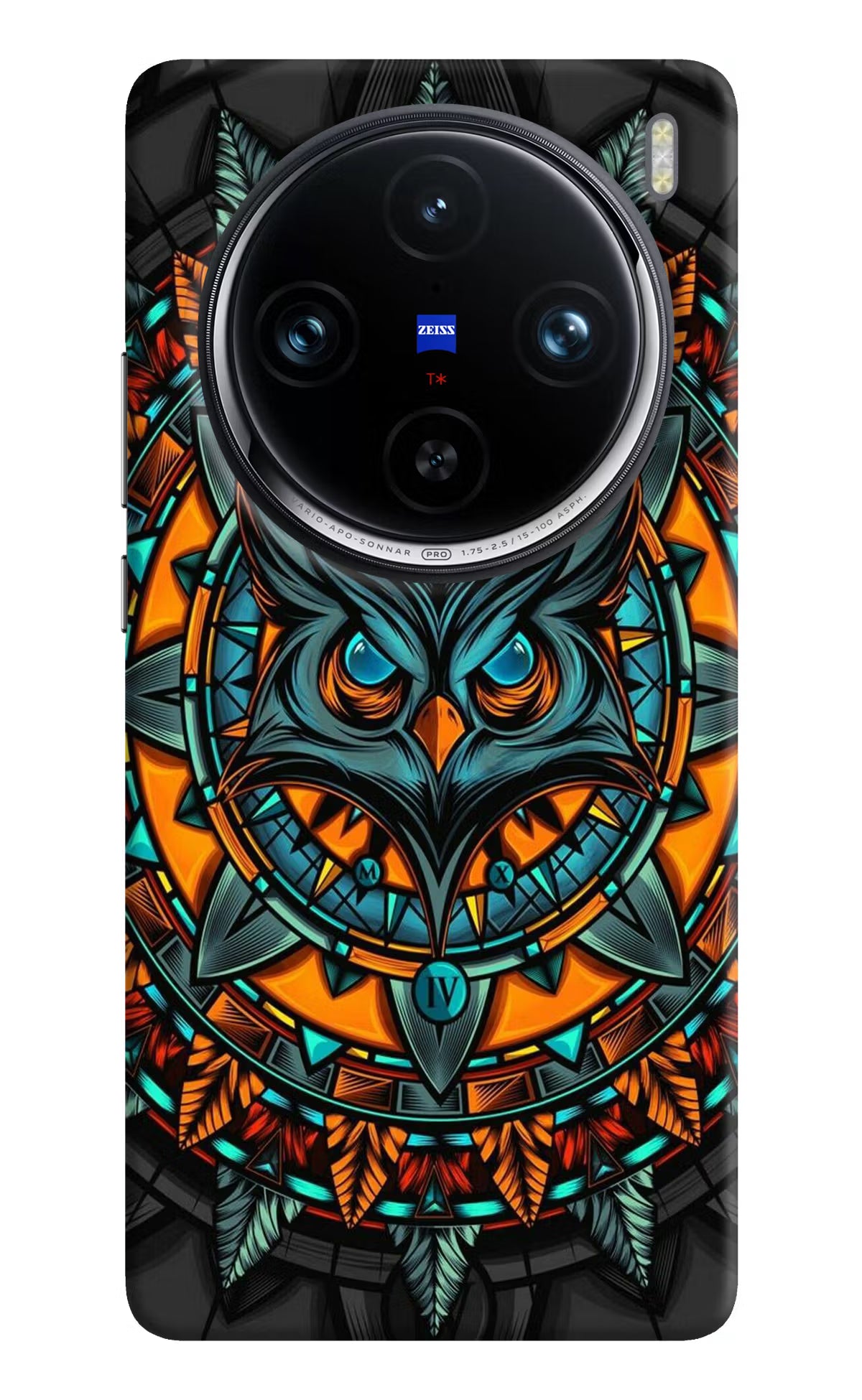 Angry Owl Art Case for Vivo X100 Pro by Casekaro