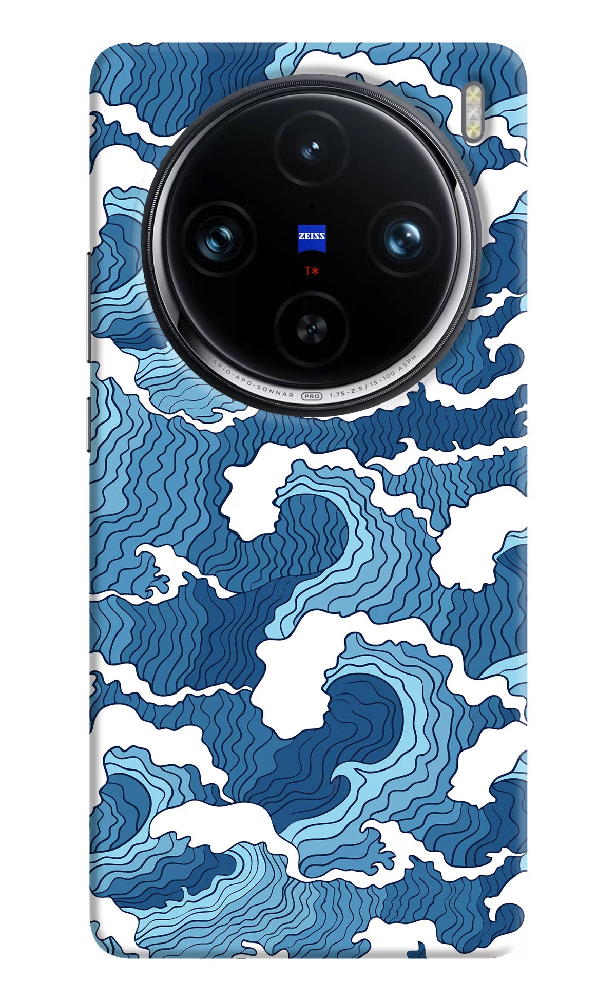 Blue Waves Case for Vivo X100 Pro by Casekaro