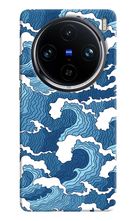 Blue Waves Case for Vivo X100 Pro by Casekaro