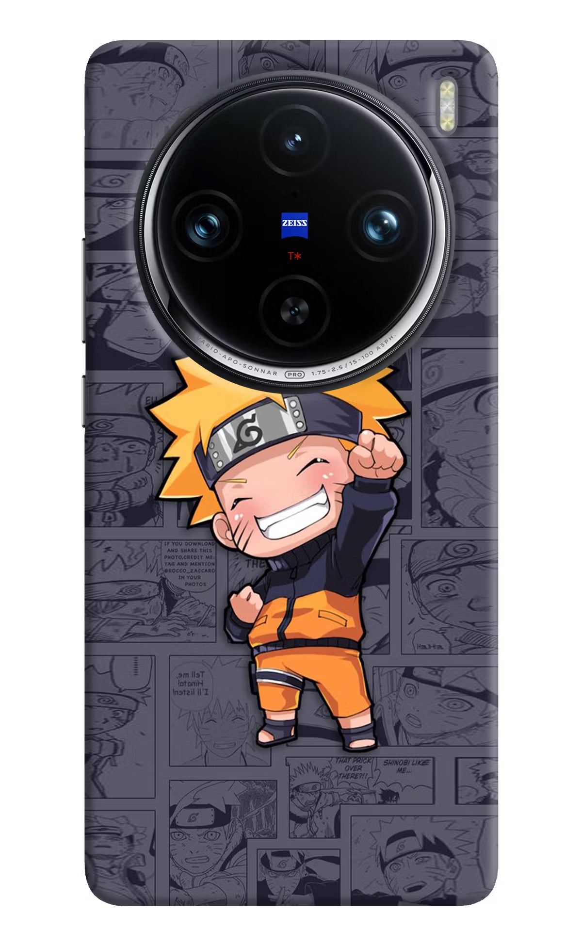 Chota Naruto Case for Vivo X100 Pro by Casekaro