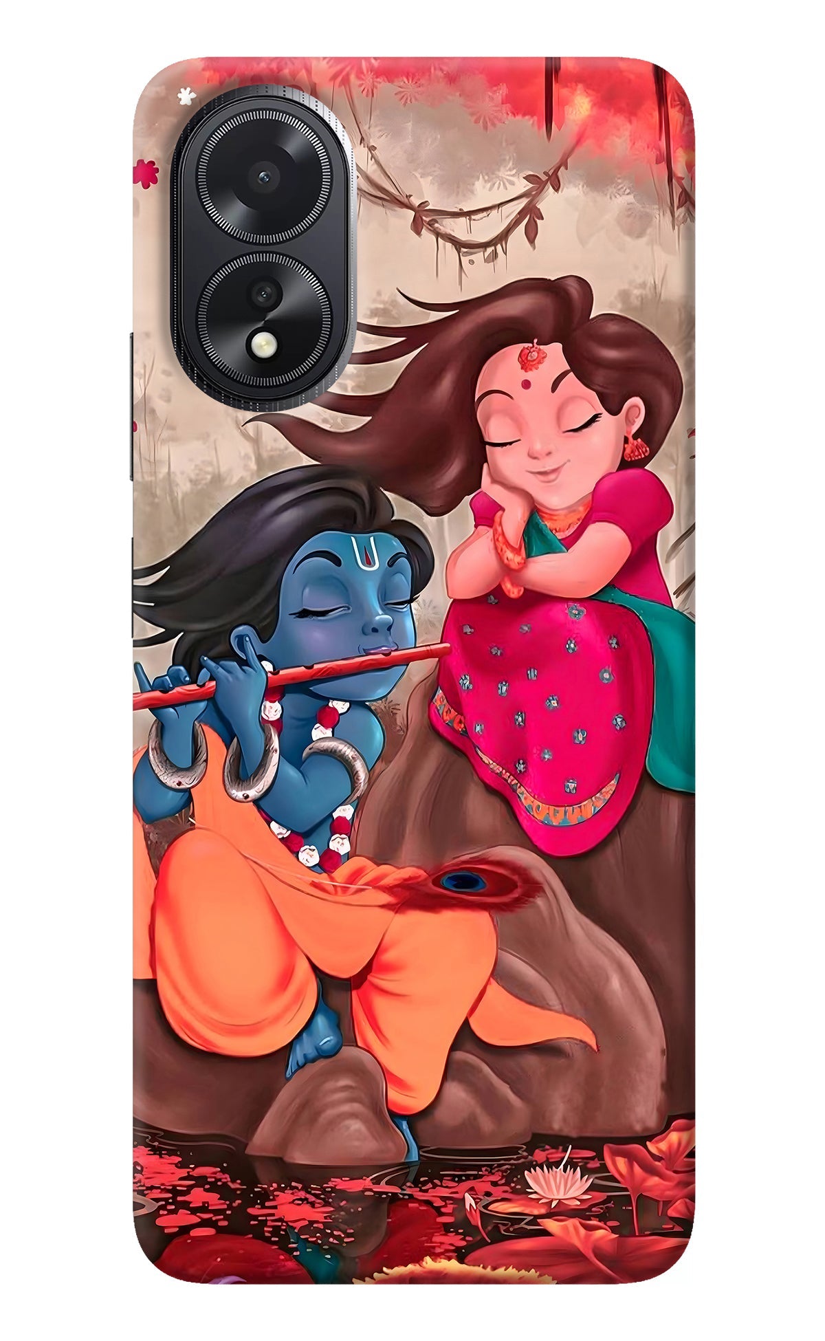 Radhe Krishna Oppo A18/Oppo A38 Back Cover