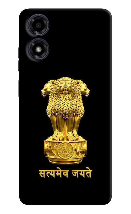 Satyamev Jayate Golden Moto G04 Back Cover