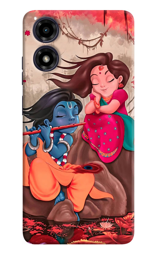 Radhe Krishna Moto G04 Back Cover