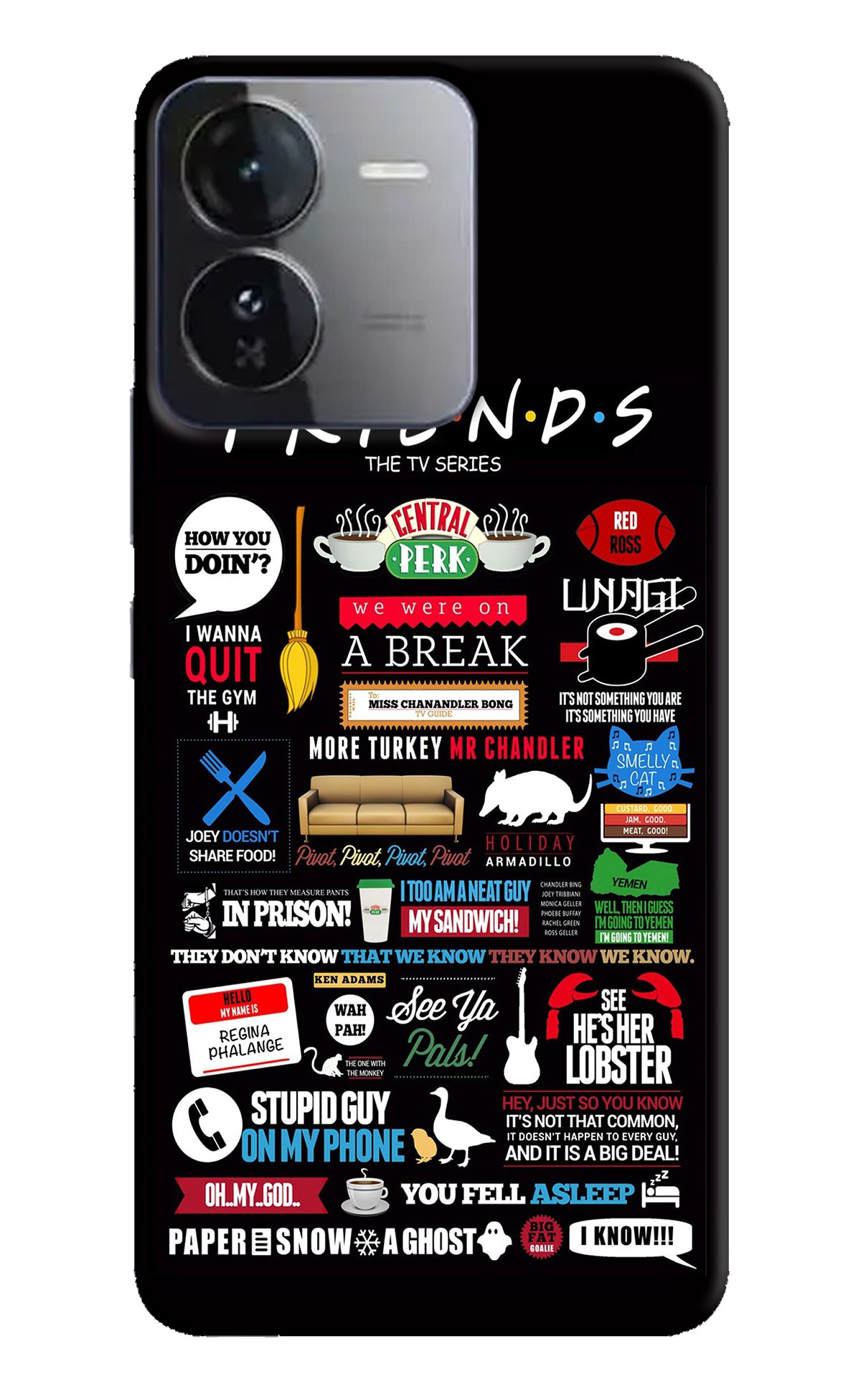FRIENDS Case for iQOO Z9 5G