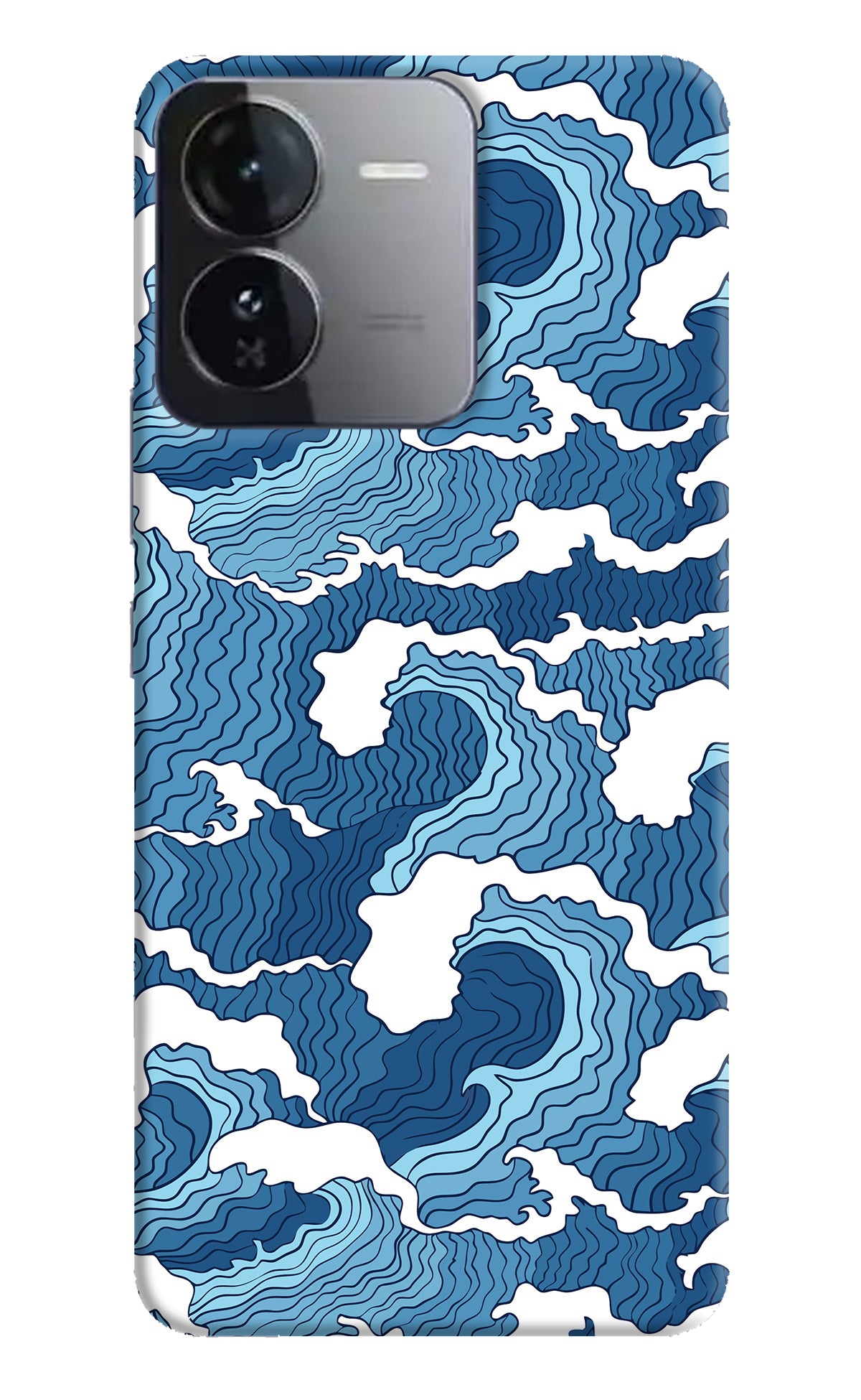 Blue Waves Case for iQOO Z9 5G