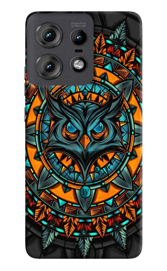 Angry Owl Art Case for Moto Edge 50 Pro 5G by Casekaro