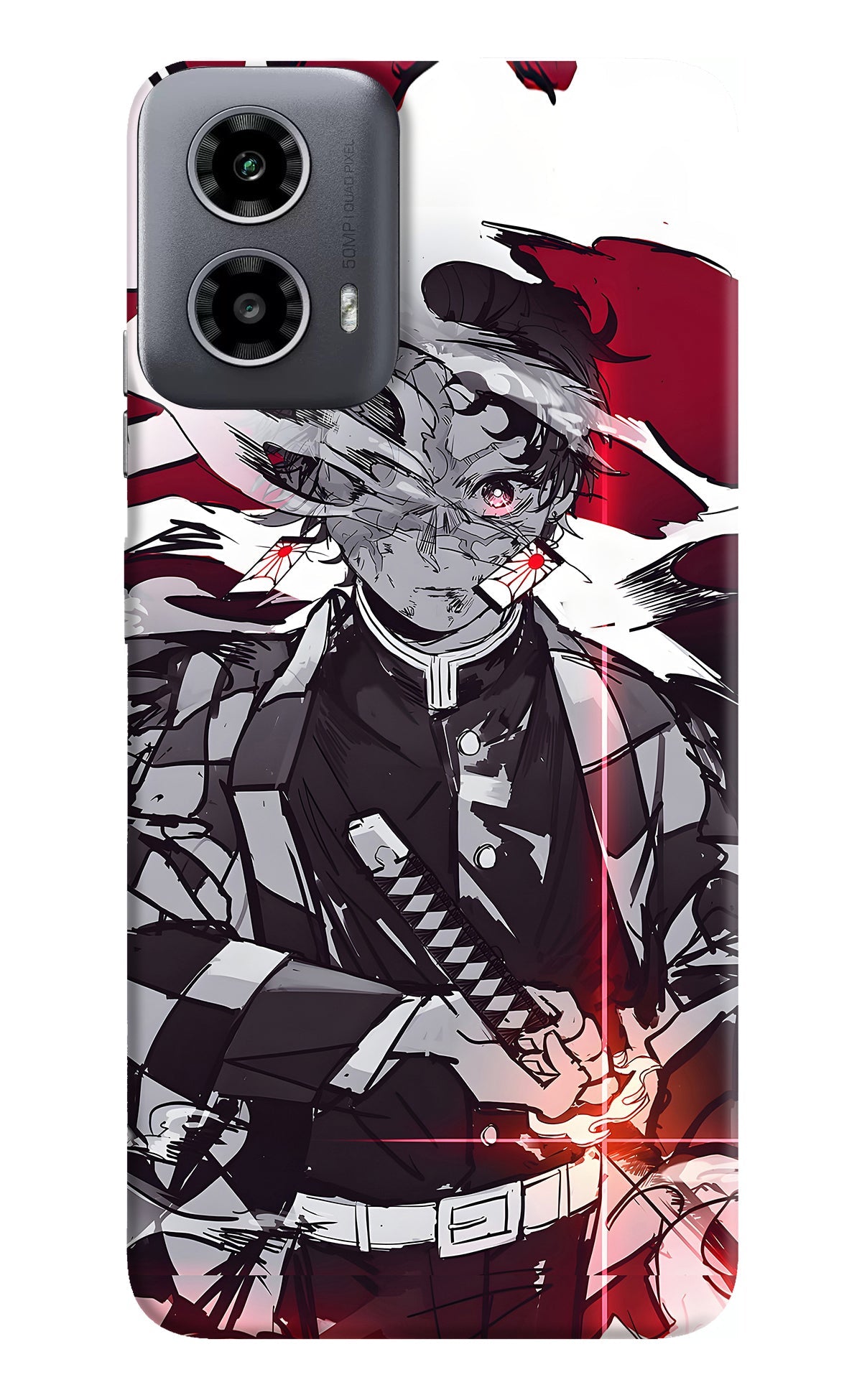 Demon Slayer Moto G34 5G Back Cover