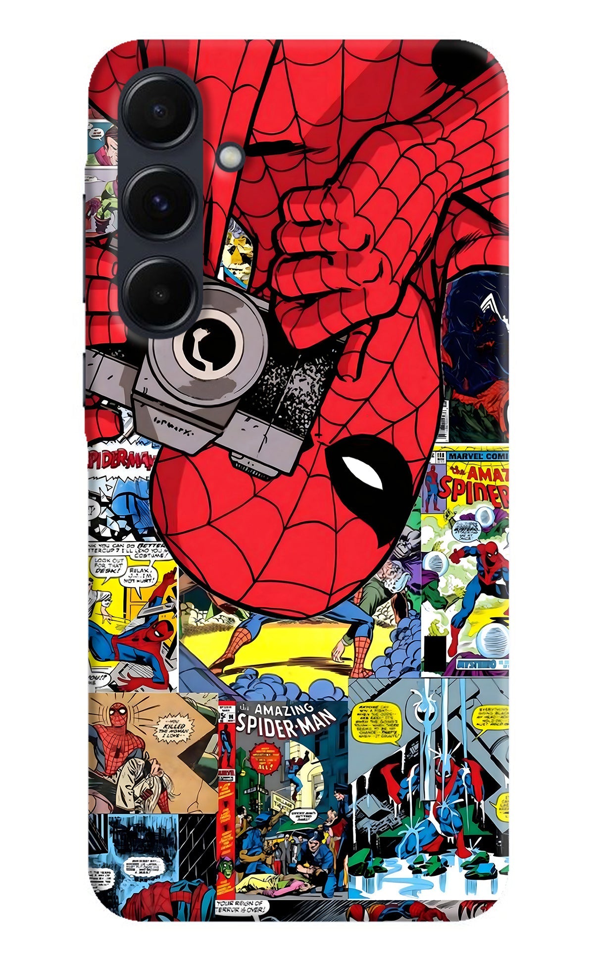 Spider Man Samsung A35 5G Back Cover