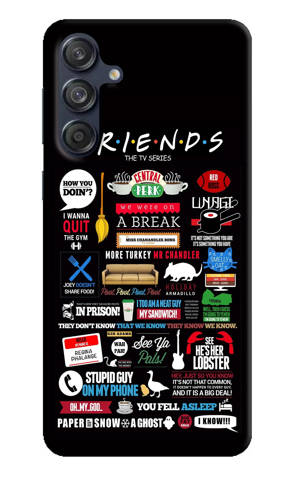 FRIENDS Case for Samsung M55 5G