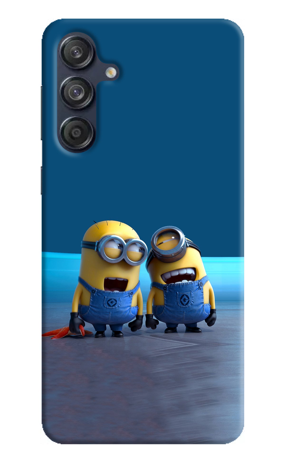 Minion Laughing Case for Samsung M55 5G