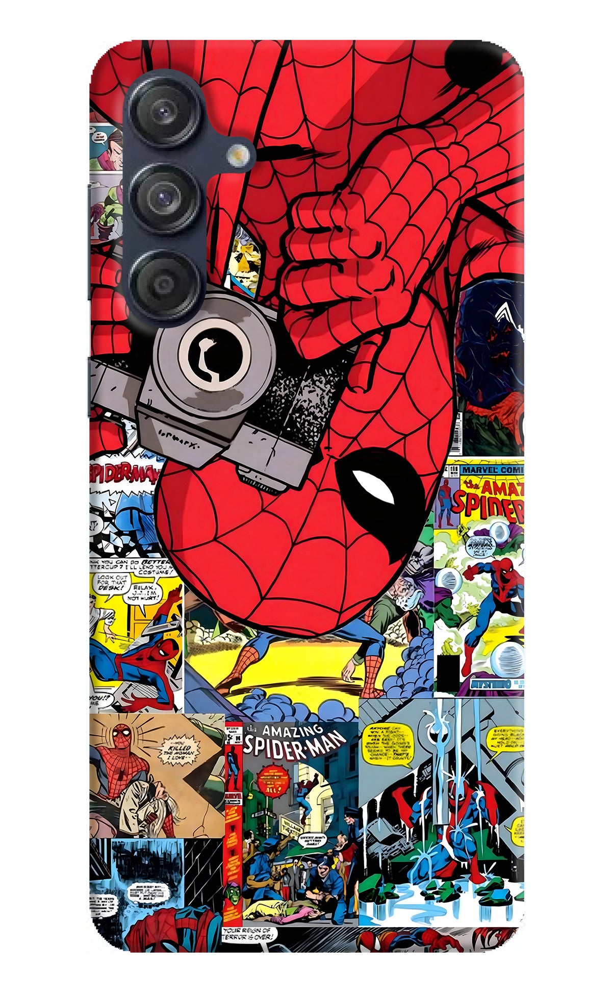 Spider Man Case for Samsung M55 5G