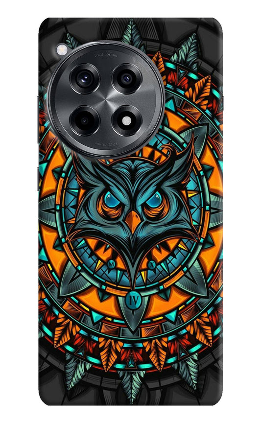 Angry Owl Art OnePlus 12R Back Cover