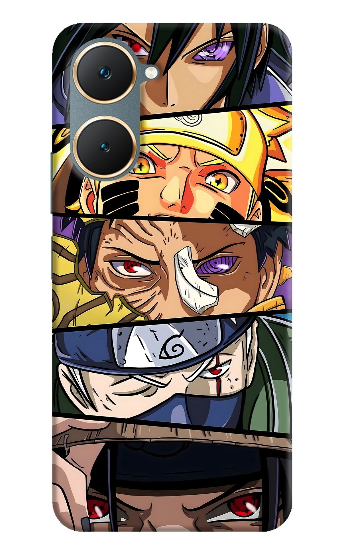 Naruto Character Vivo Y18/Y18e Back Cover