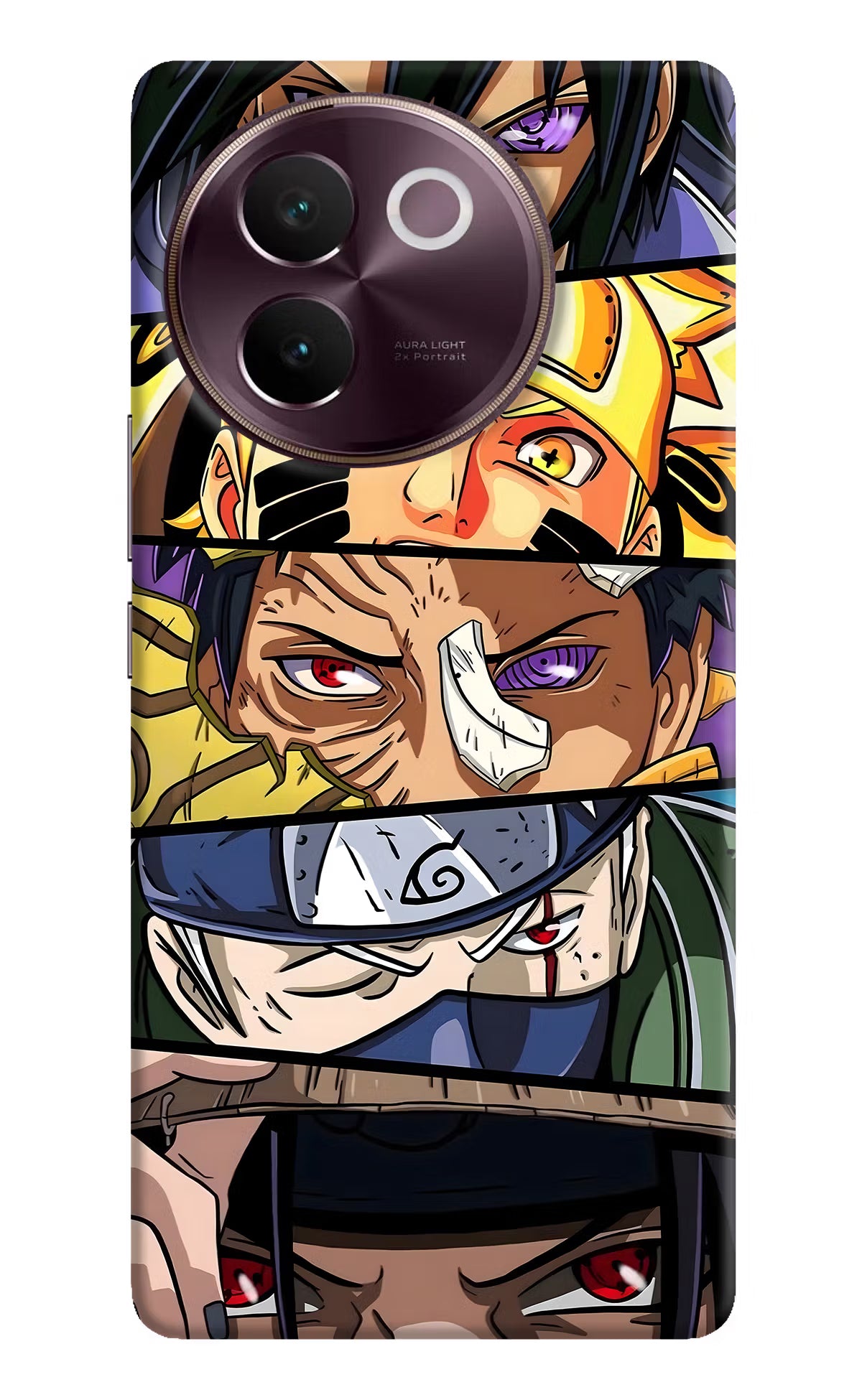 Naruto Character Case for Vivo V30e by Casekaro