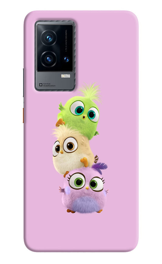 Cute Little Birds iQOO 9 5G Back Cover