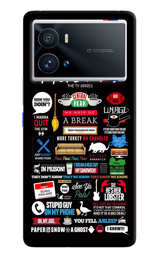 FRIENDS iQOO 9 Pro 5G Back Cover