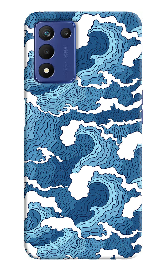 Blue Waves Case for Realme 9 SE by Casekaro