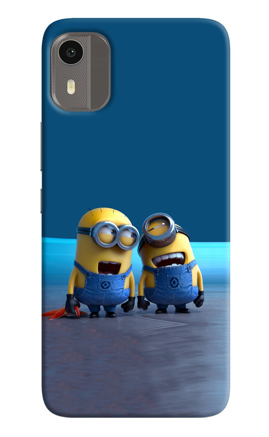 Minion Laughing Nokia C12/C12 Pro Back Cover