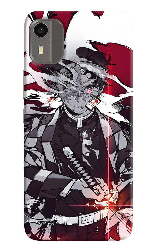 Demon Slayer Nokia C12/C12 Pro Back Cover