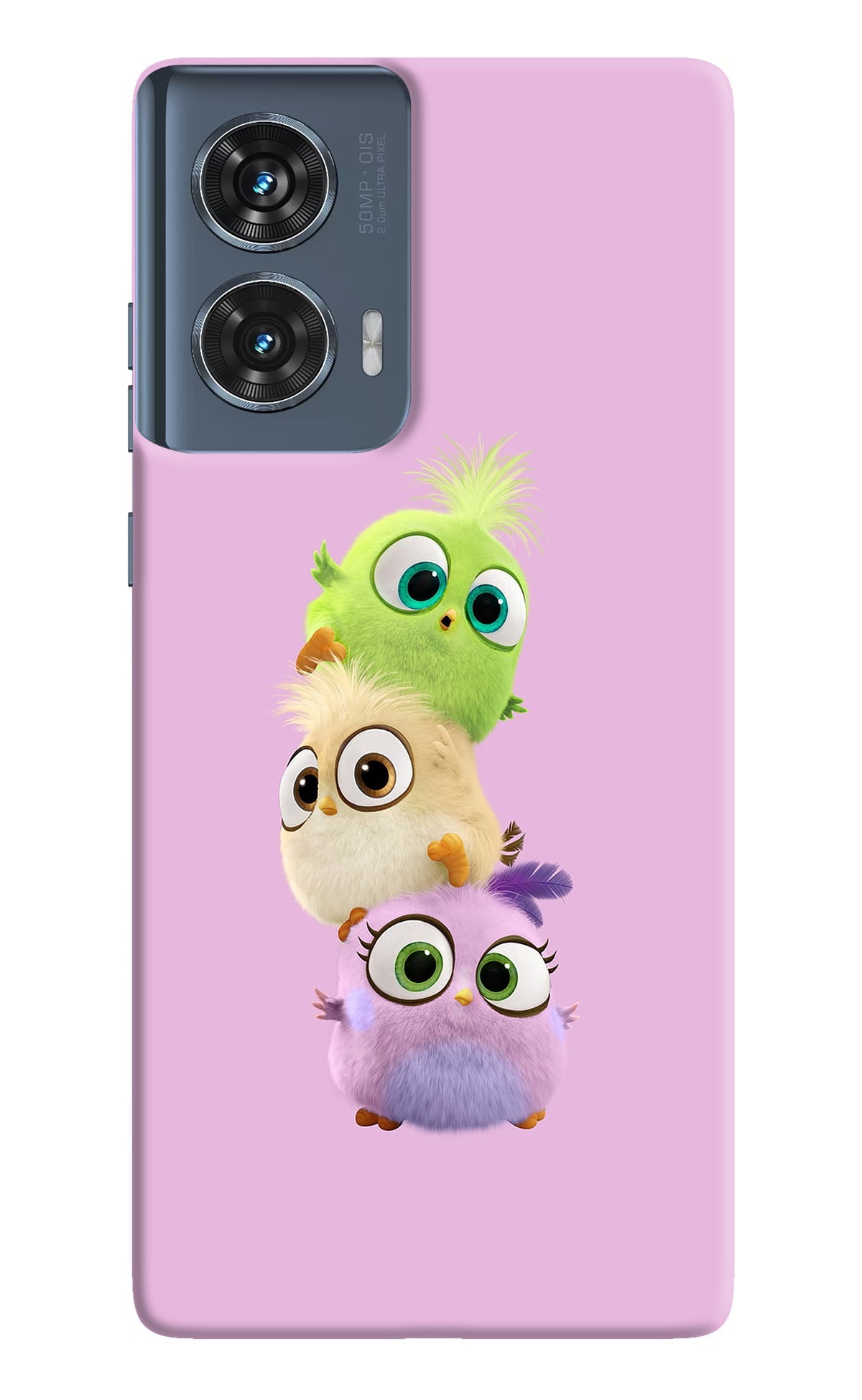 Cute Little Birds Moto Edge 50 Fusion Back Cover