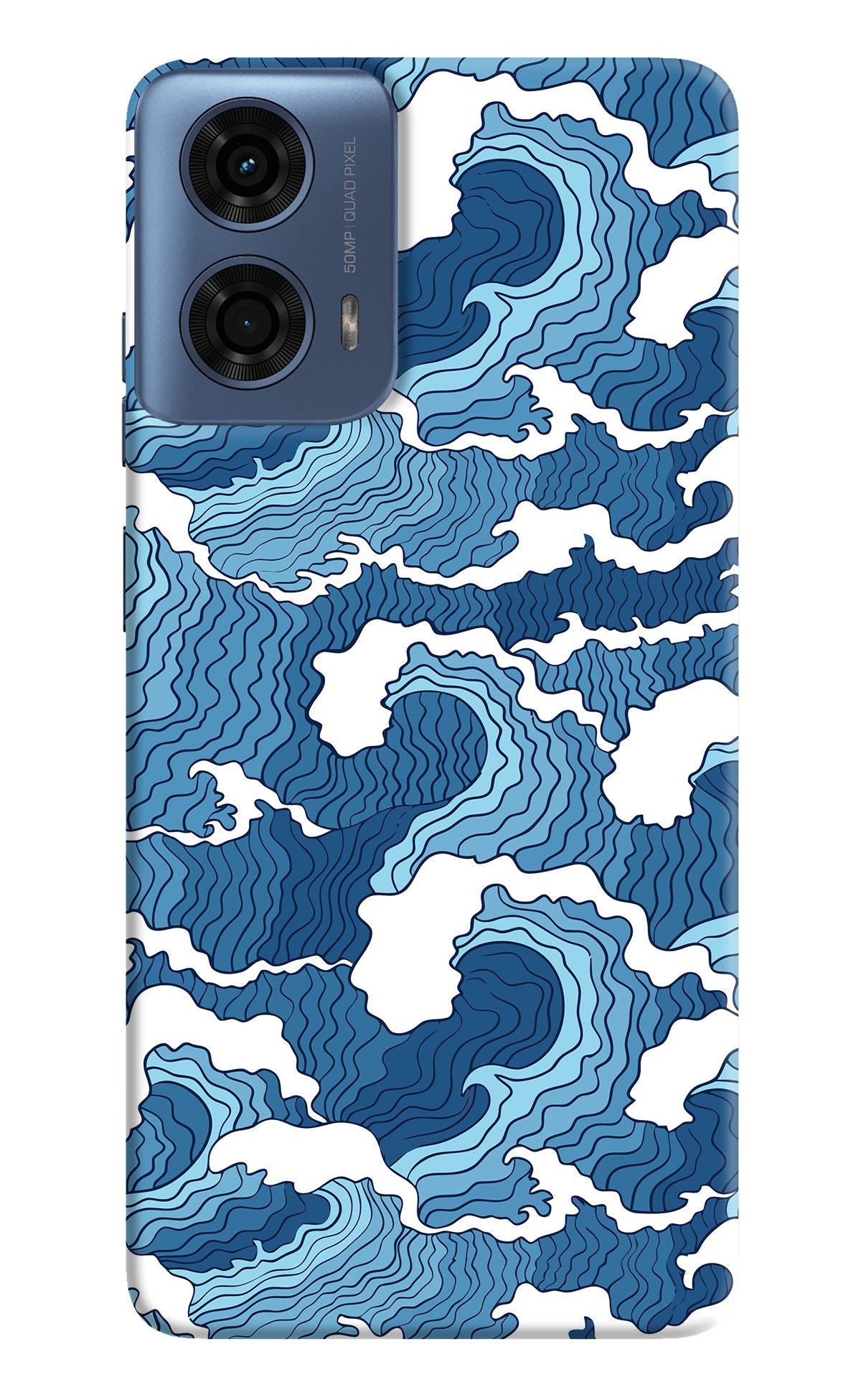 Blue Waves Moto G24 Power Back Cover