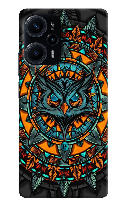 Angry Owl Art Case for Poco F5 5G by Casekaro