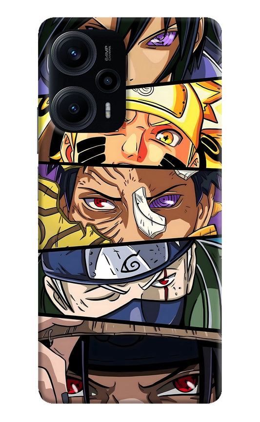 Naruto Character Poco F5 5G Back Cover