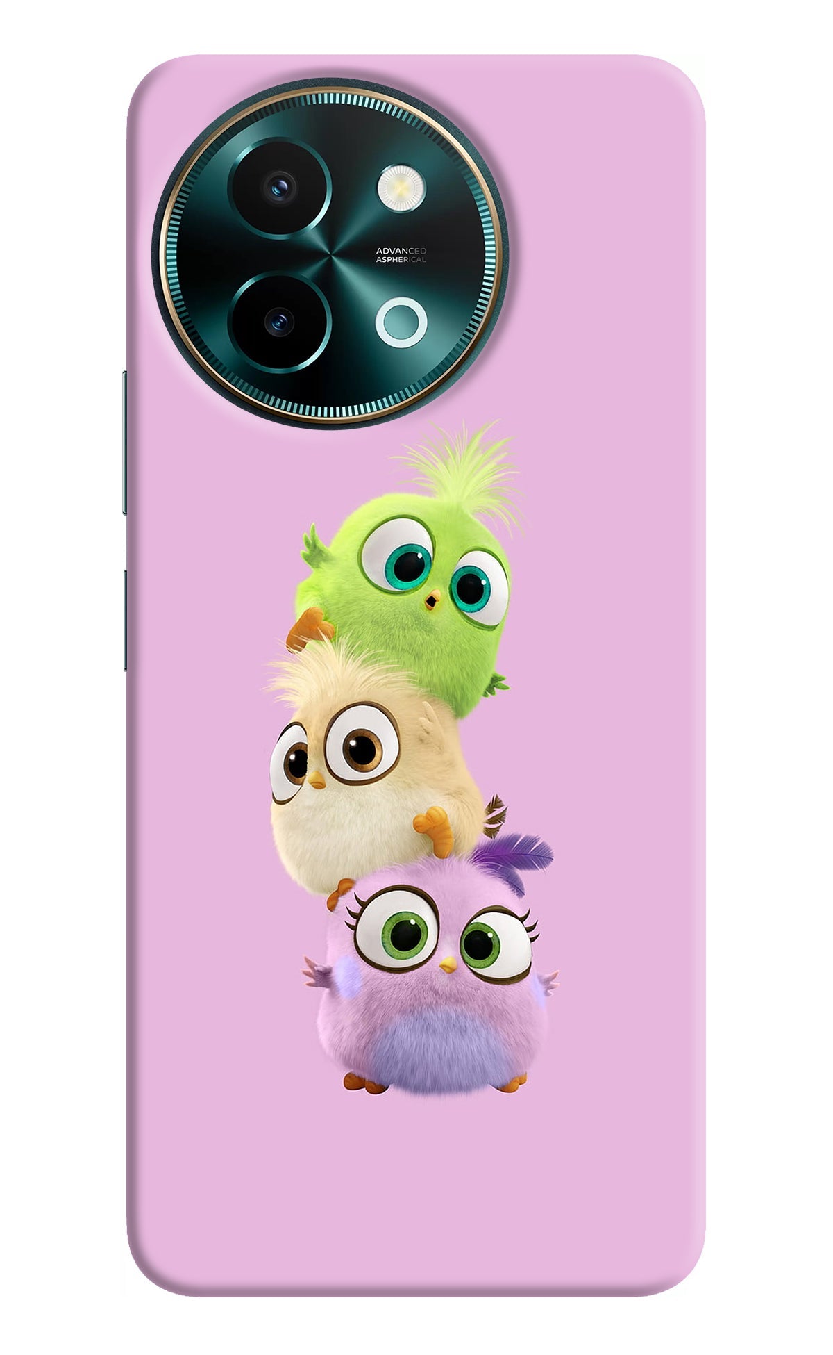 Cute Little Birds Vivo Y58 5G Back Cover