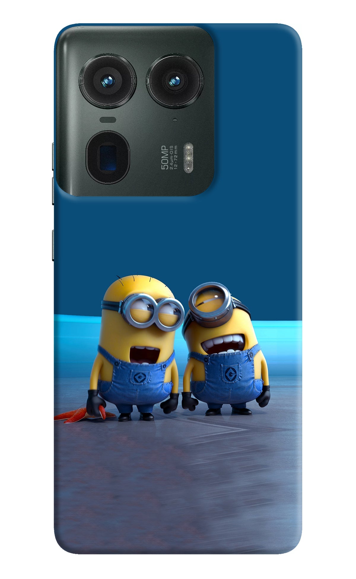 Minion Laughing Moto Edge 50 Ultra 5G Back Cover