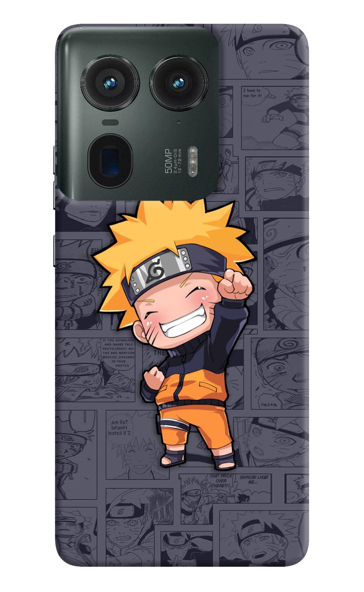 Chota Naruto Moto Edge 50 Ultra 5G Back Cover