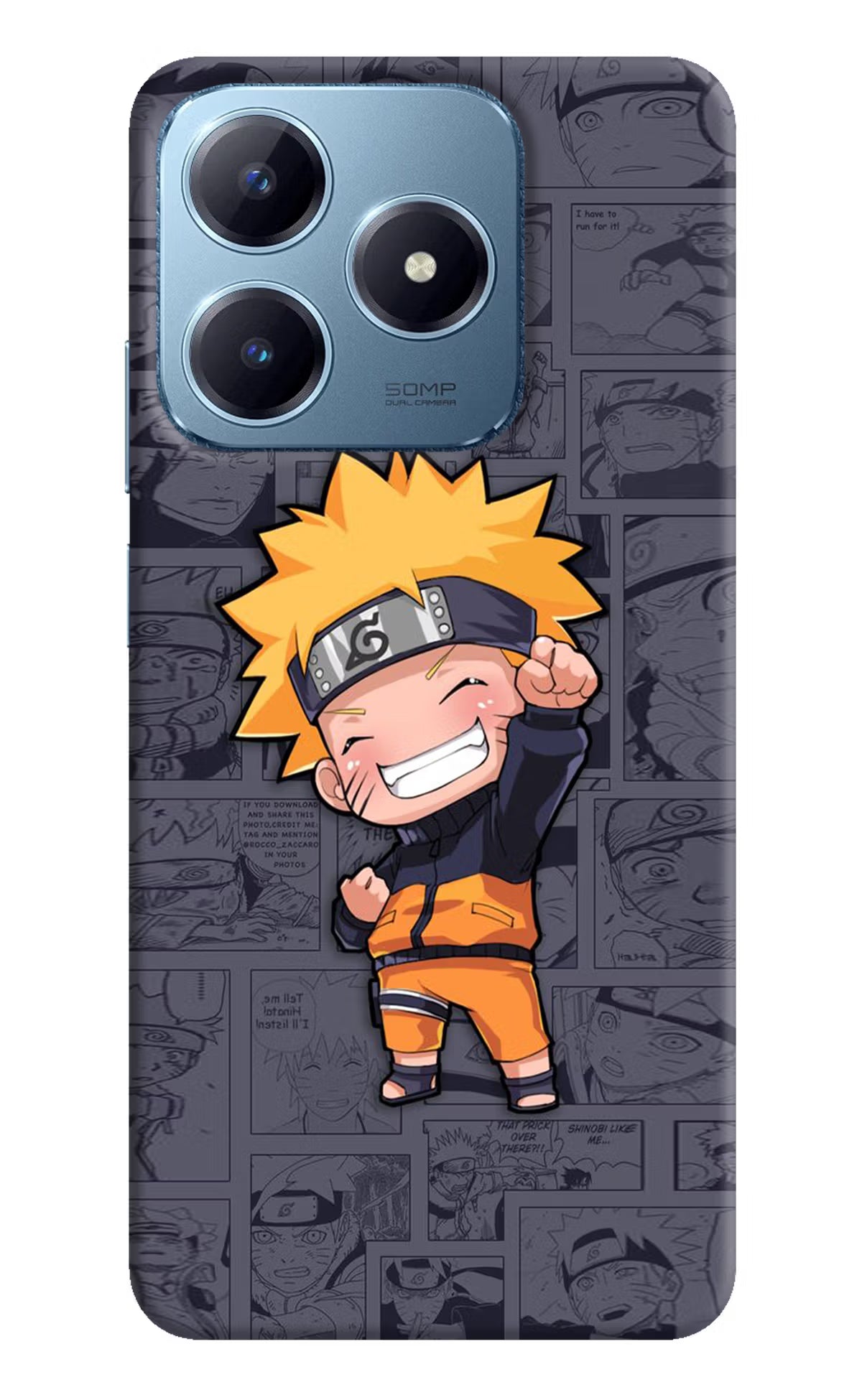 Chota Naruto Case for Realme Narzo N63 by Casekaro