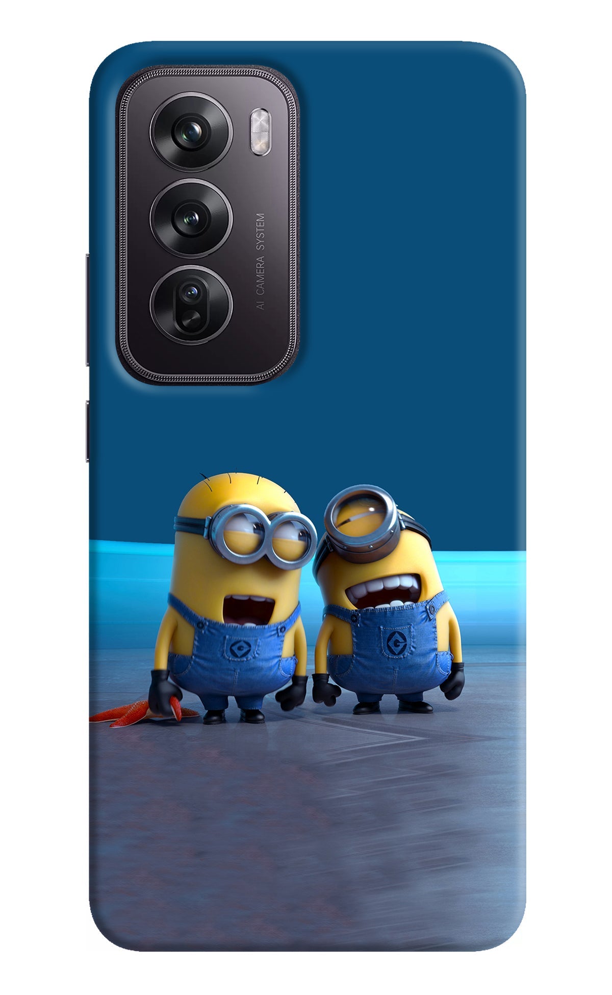 Minion Laughing Oppo Reno12 Pro 5G Back Cover