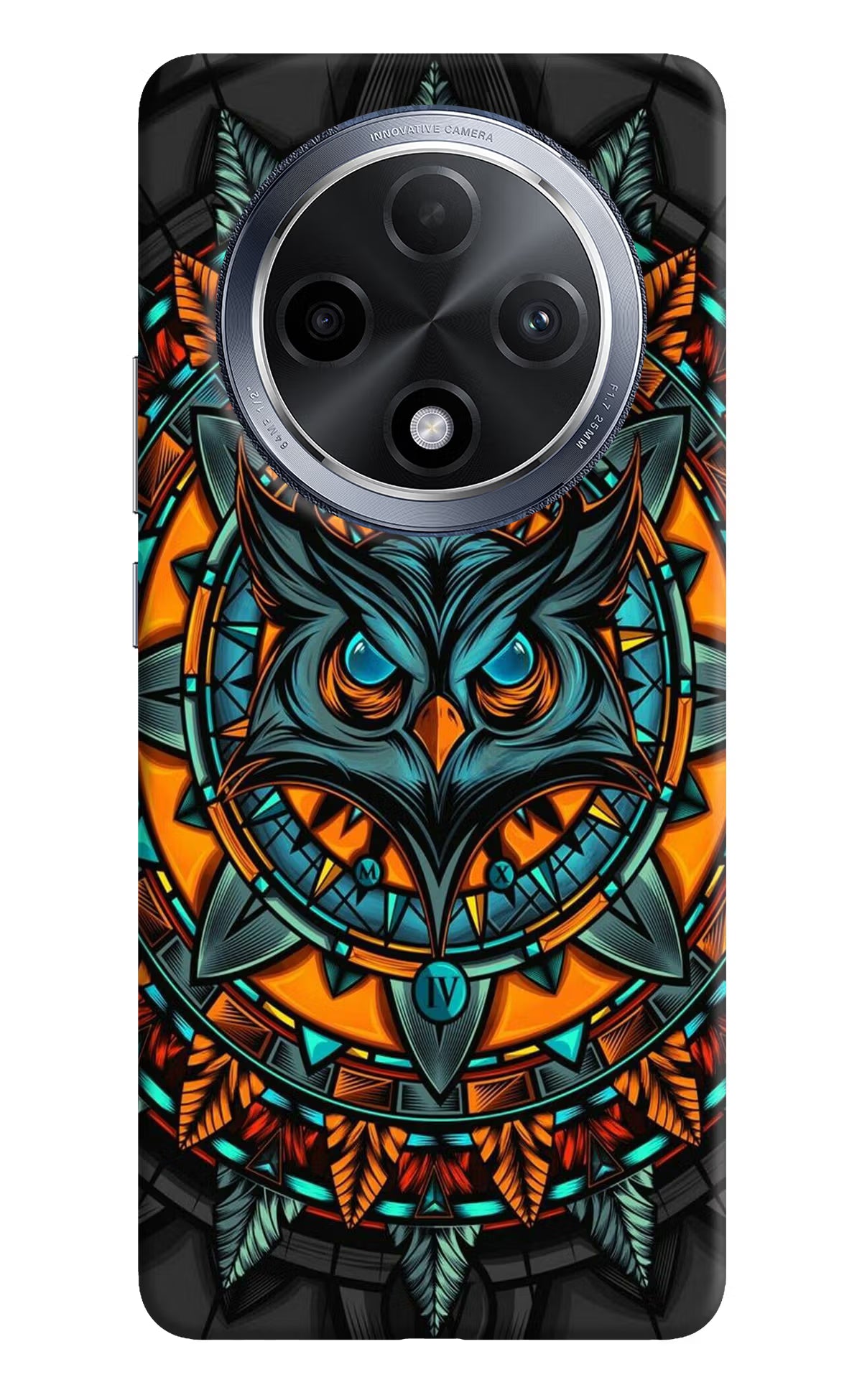 Angry Owl Art Case for Oppo F27 Pro